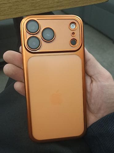 aipad 5 mini: IPhone 17 Pro Max, Новый, 1 ТБ, Оранжевый, Коробка, 100 % — 1