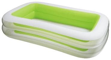 балон для плавание: Надувной семейный бассейн Intex, прямоугольный 60 - Бренд: Intex - — 1