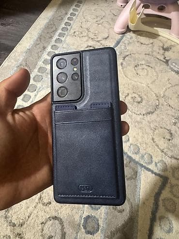 мониторы бу купить: Samsung Galaxy S21 Ultra, Б/у, 256 ГБ, цвет - Черный, 1 SIM, 2 SIM — 1