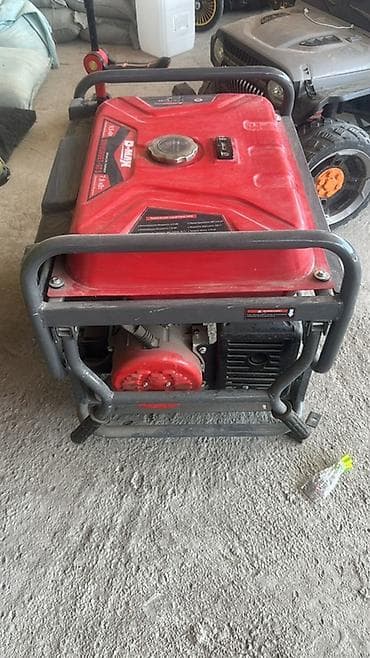 аренда алмазного сверления: Бензиновый генератор D-MAX DM9500ET-ATS - Максимальная мощность: 8,5 — 4