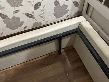 aol kg: Двуспальная кровать, С мягким изголовьем, длина - 200 см — 7