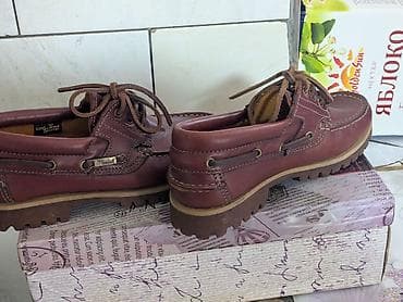 алтын грамм: Van Bommel Original Boat Shoe — классические кожаные топсайдеры — 5