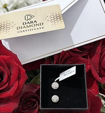 Продаю серьги бриллиантовые пусеты 💎 Замок винтовой Природные