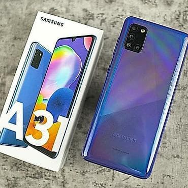 samsung а5: Samsung Galaxy A31, Б/у, 64 ГБ, цвет - Синий — 1