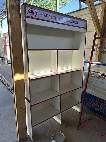 Торговое оборудование: Стеллаж Для продуктов, С подсветкой, 210 см * 130 см * 40 см — 2