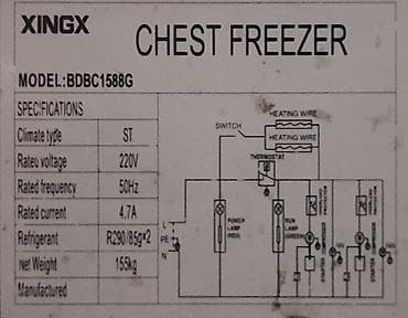 Морозильный ларь XINGX BDBC1588G (CHest Freezer) - Тип — 4