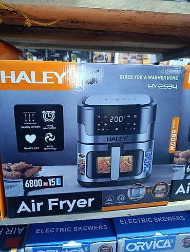 сколько стоит аэрогриль: Аэрогриль HALey HY-2534 - Мощность: 6800 Вт - Объем: 15 л - — 1