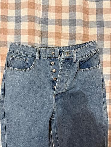 китон джинсы: Джинсы, Прямые, Chanel, Средняя талия, M — 5