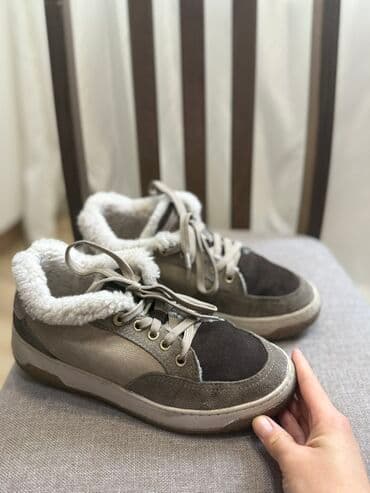 женские брендовые туфли недорого: Зимние кеды/кроссовки с меховой подкладкой - снаружи натуральная — 8