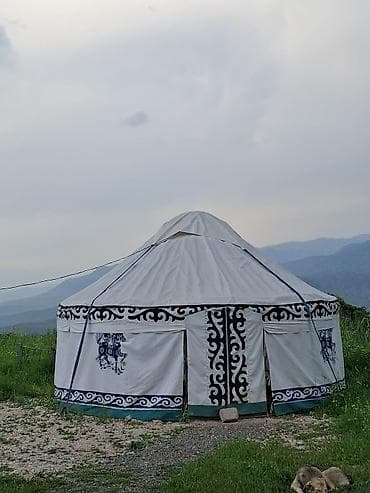 Юрта традиционного типа (круглая шатровая конструкция) - Каркас