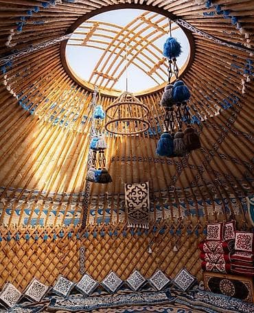 велосипед профи: Продажа юрты, Каркас Деревянный, 85 баш, Диаметр: 6 метров — 3