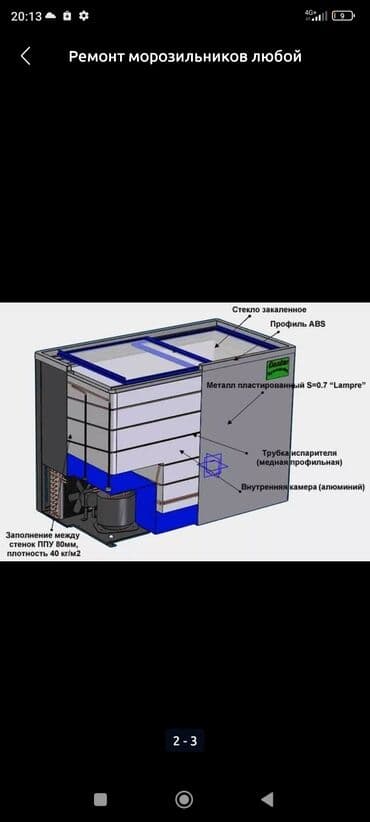 Пошив и ремонт одежды: Ремонт техники.Качественный ремонт витринных Холодильников морозильков — 2