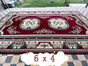 этно декор: Ковер классический, размер 6 x 4 (метра). - Форма: прямоугольная. - — 1