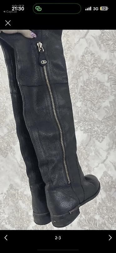 германский обувь: Сапоги женские, брала в Дубаи за 12 000, кожа мягкая, еврозиматеплые — 3