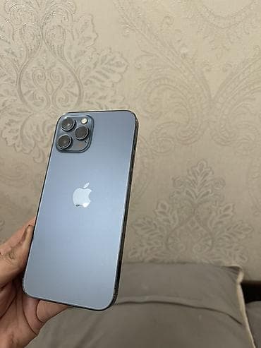 apple 8 plus: IPhone 12 Pro Max, 128 ГБ, Pacific Blue — 1