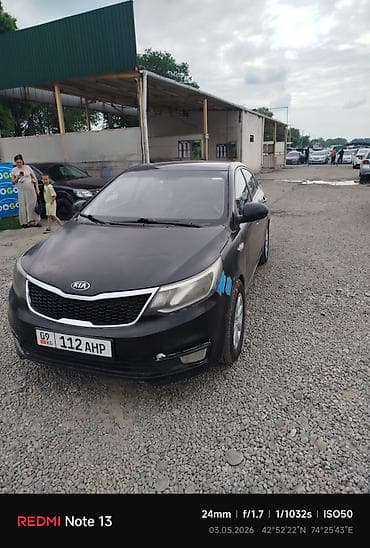 Унаа сатуу: Kia Rio: 2016 г., 1.6 л, Автомат, Бензин, Седан — 6