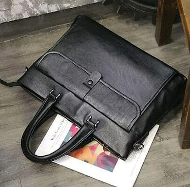 сумка папка: Портфель, Новый, Материал: Искусственная кожа, Мужские — 5