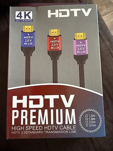 dvi hdmi: Высокоскоростной кабель HDTV Premium HDMI версии 2.0, предназначенный — 2