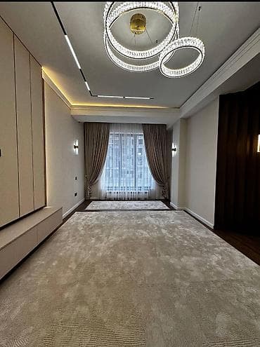 11 мкр квартира: 2 комнаты, 80 м², Элитка, 2 этаж, Дизайнерский ремонт — 4