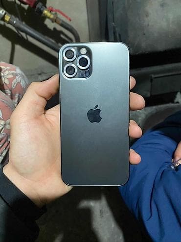 13 мини: IPhone 12 Pro, Б/у, 128 ГБ, Серебристый, Чехол, 73 % — 8