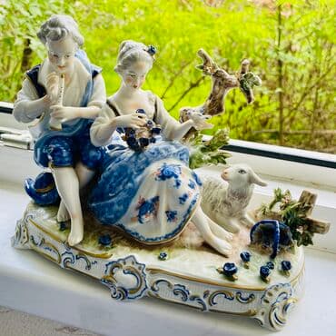 продажа статуэток: ️Продаю! Статуэтка Фарфоровая, Германия, первая половина 20 го века — 3