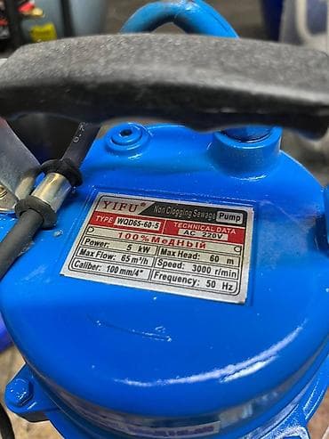 Погружной фекальный насос YIFU WQD65-60-5 (non-clogging sewage pump) — 2