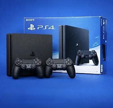 new ps4: Продаю пс4 1000гб с двумя беспроводными геймпадами DualShock 4 — 1