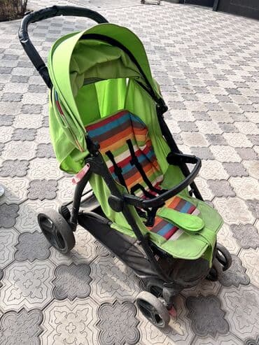 коляска прогулочная с перекидной ручкой: Коляска, Б/у — 6