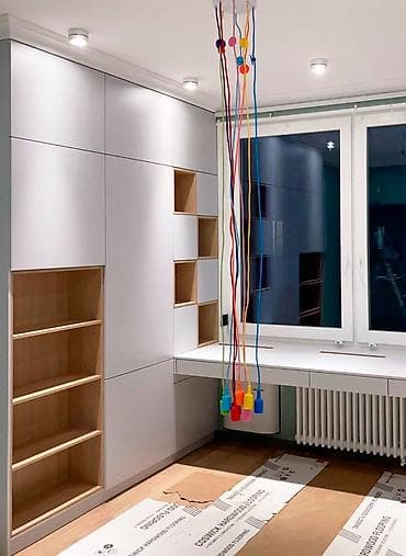 Кирпич, строительные блоки: Мебель на заказ, Спальня, Кухонный гарнитур, Шкаф, Кровать — 4