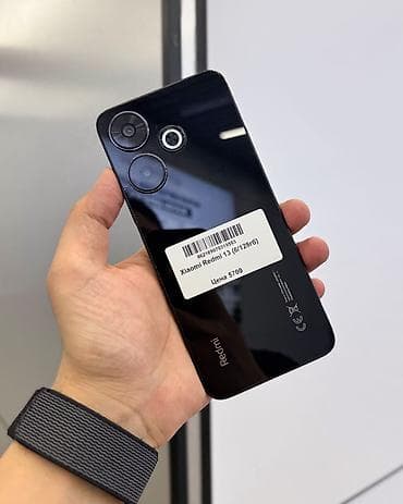 Redmi, Redmi 13, Б/у, 128 ГБ, цвет - Черный, 2 SIM