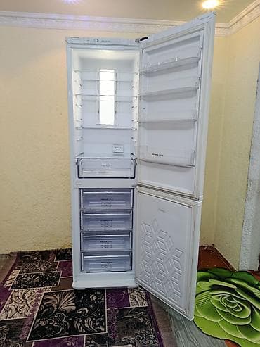 Техника и электроника: Холодильник Biryusa, Б/у, Двухкамерный, No frost, 60 * 210 * 60 — 8