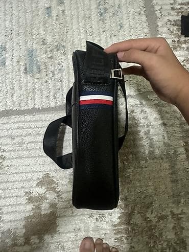 барсетка томми: Сумка через плечо Tommy Hilfiger, компактный формат. - Цвет: чёрный - — 3