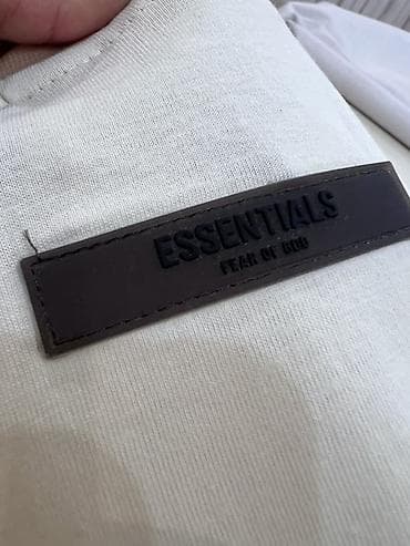 ресторация одежды: Футболка ESSENTIALS Fear of God Доступен только в XXL размере !!! — 5