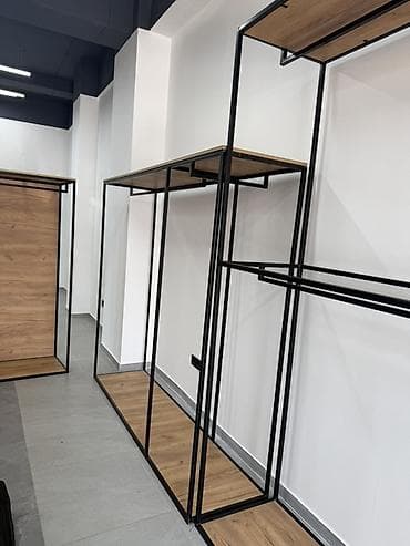 машазин: Кронштейн Для одежды, Материал: Металл, Лофт, Б/у — 2