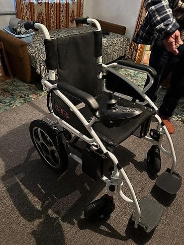Медтовары: Электрическая инвалидная коляска складного типа. - Компактная — 4
