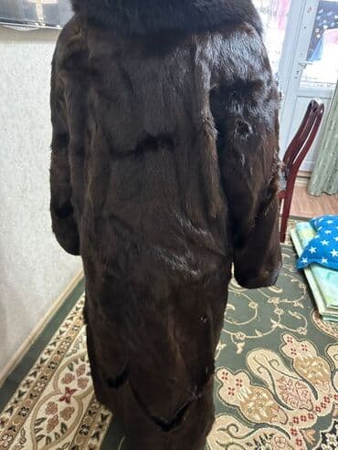 шуба кроликовая: Шуба, Длинная модель, 4XL — 4