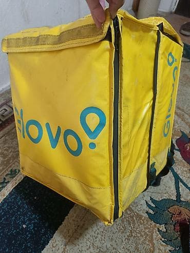 рюкзаки ош: Терморюкзак курьерский Glovo (изотермический) - Формат: жёсткая — 1