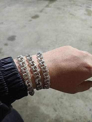 v beach: Цепочка, Бисмарк, Проба 925, Мужские, Б/у — 3