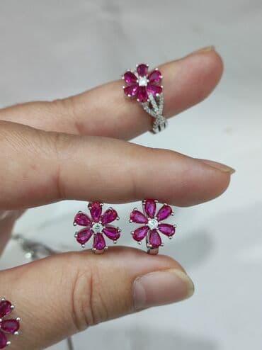 свадебные наборы ручной: Серебро 925 пробы Размеры имеются Для заказа пишите на Ватсапп — 7