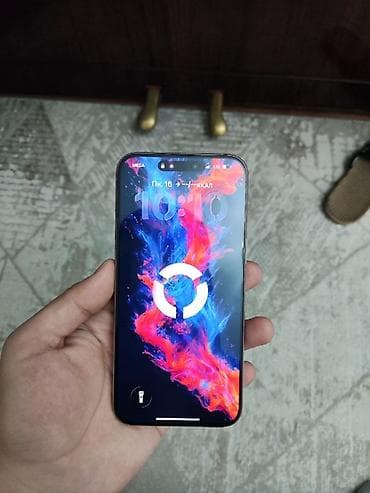 Realme: IPhone 15 Pro, Колдонулган, 256 ГБ, Natural Titanium, Куту, 89 % — 2