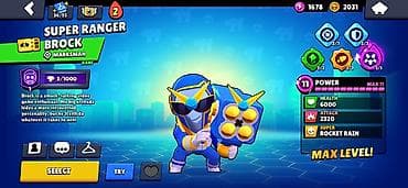 Nintendo Switch: Аккаунт Brawl Stars с максимальным уровнем силы 11 у нескольких бойцов — 4