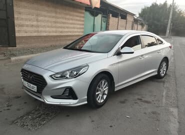 авто в аренду с последующим выкупом бишкек: Hyundai Sonata: 2018 г., 2 л, Типтроник, Газ, Седан — 1