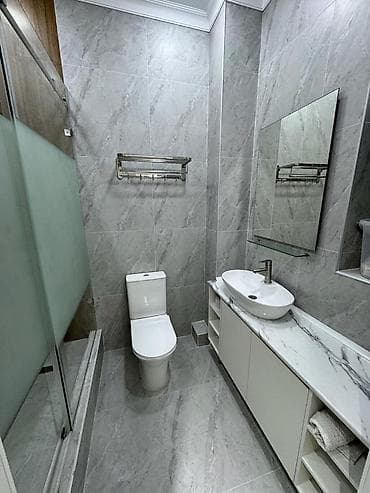 Квартиры: 🏡 Сдаётся 3-комнатная студия квартира. Джал 📐 74 м² • 2 спальни • — 8