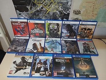 ps4 games: Игры PS5/PS4 (диски): PS5: - Spider‑Man 2 — 2400 - The Last of Us — 1