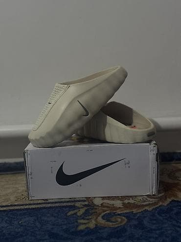обувь jordan: NIKE MIND – легкие сабо/сланцы цвета беж (cream). Особенности: - — 3