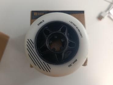 Колёса для роликов Oxelo 80 мм, 80A — наборы по 4 шт. - Диаметр: 80