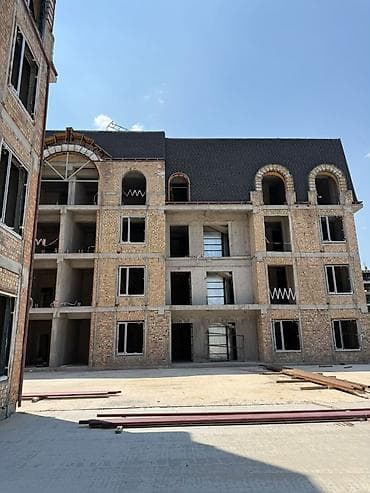 3 комнаты, 129 м², АУЦА Элитка, 4 этаж, ПСО (под самоотделку)