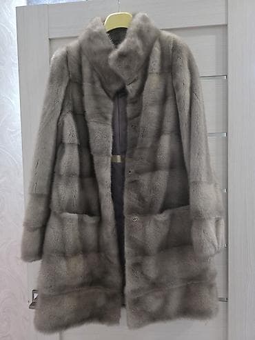 пальто мурское: Шуба, Норка, По колено — 1