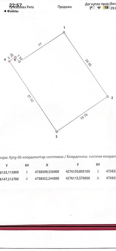бакай ата ж м: Продаётся земельный участок возле санатория Кыргызское Взморье. Новое — 5