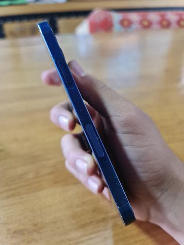 принтер 3 в 1 цветной: IPhone 12, Б/у, 128 ГБ, Синий, Чехол, 85 % — 4